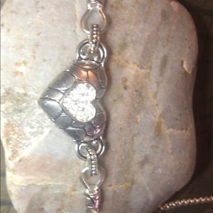 💎Silver heart necklace